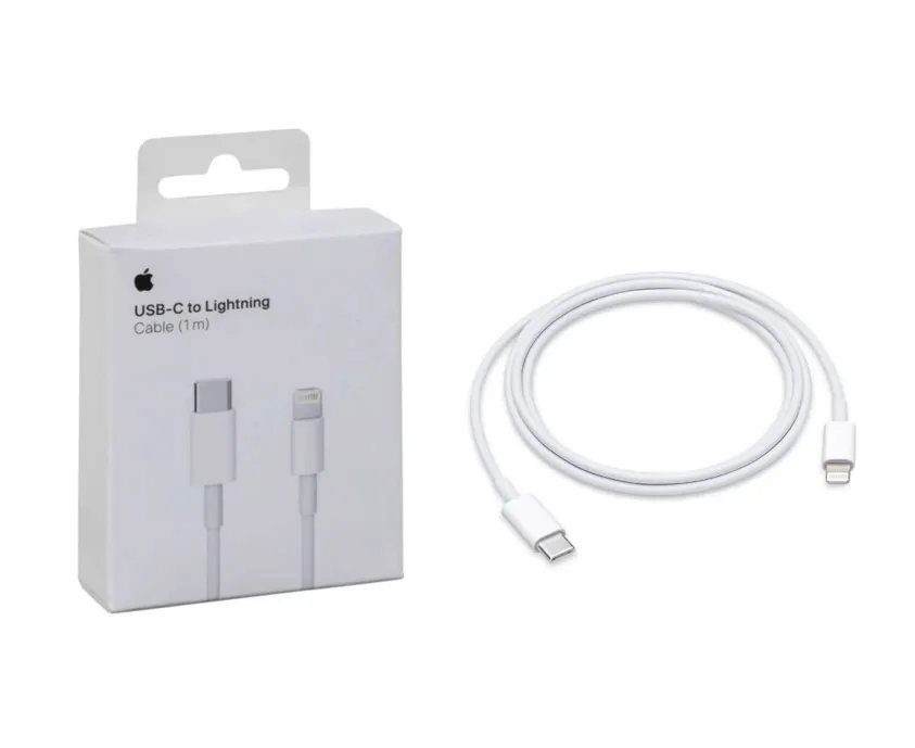 Clic para ver en pantalla completa Cable USB-C a Lightning Apple